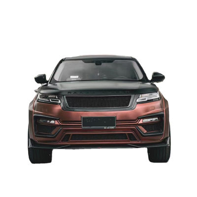 Para Land Rover Velar Fibra de Carbono Kit de Corpo Velar Upgrades LM estilo Frente e traseiro Bumper Spoiler Widebody Kit