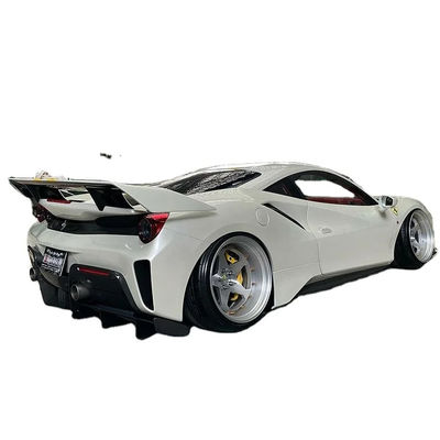 Fibra de carbono Widebody Ferrari 488pista Spoiler Fibra de carbono Spoiler Ala