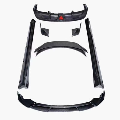 Fibra de carbono Tesla Modelo 3 Kit de Reparação Novo Tesla saia lateral Difusor de lábio frontal