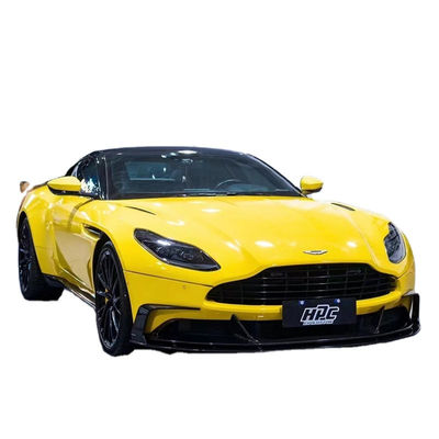 Para a Aston Martin DB11 Fibra de Carbono Kit de Corpo DB11 Moderado PK Estilo Fibra de Carbono Frente Lips Diffuser Spoiler Hood
