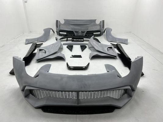 Ferrari F12 Fibra de carbono corpo Kit F12 Novitec N-largo estilo dianteiro e traseiro parachoque arco da roda F12 spoiler difusor lábio dianteiro
