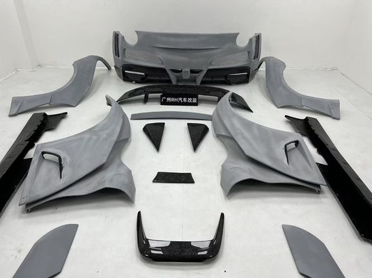 Ferrari F12 Fibra de carbono corpo Kit F12 Novitec N-largo estilo dianteiro e traseiro parachoque arco da roda F12 spoiler difusor lábio dianteiro