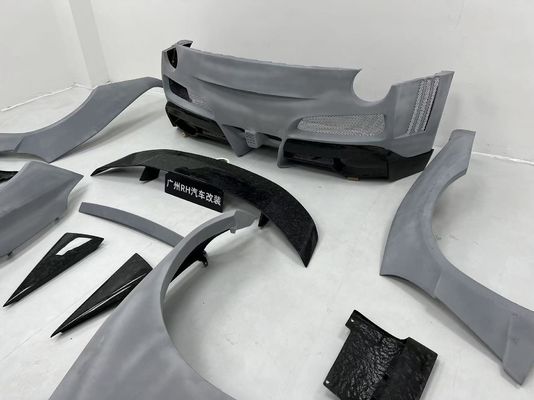 Ferrari F12 Fibra de carbono corpo Kit F12 Novitec N-largo estilo dianteiro e traseiro parachoque arco da roda F12 spoiler difusor lábio dianteiro