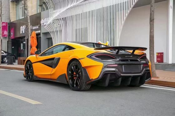 McLaren 540c 570s 570gt Kit de corpo de fibra de carbono 540c 570s 570gt Modernização do estilo 600LT frente e traseiro tampão spoiler capô
