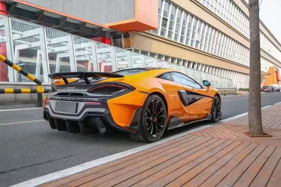 McLaren 540c 570s 570gt Kit de corpo de fibra de carbono 540c 570s 570gt Modernização do estilo 600LT frente e traseiro tampão spoiler capô