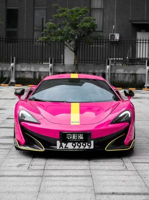 McLaren 540c 570s 570gt Kit de corpo de fibra de carbono 540c 570s 570gt Modernização do estilo 600LT frente e traseiro tampão spoiler capô