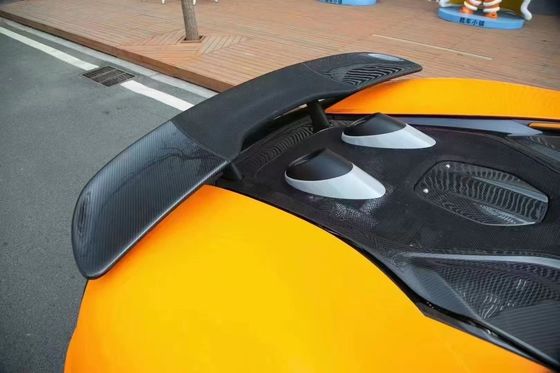 McLaren 540c 570s 570gt Kit de corpo de fibra de carbono 540c 570s 570gt Modernização do estilo 600LT frente e traseiro tampão spoiler capô