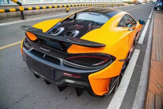 McLaren 540c 570s 570gt Kit de corpo de fibra de carbono 540c 570s 570gt Modernização do estilo 600LT frente e traseiro tampão spoiler capô