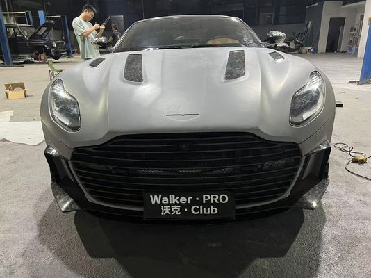 Aston Martin DB11 Fibra de Carbono Kit corpo DB11 estilo mansory dianteiro e traseiro parafuso saia lateral parafuso spoiler capô
