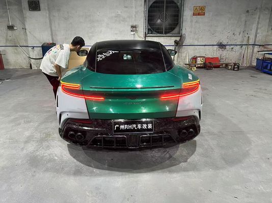 Aston Martin DB11 Fibra de Carbono Kit corpo DB11 estilo mansory dianteiro e traseiro parafuso saia lateral parafuso spoiler capô