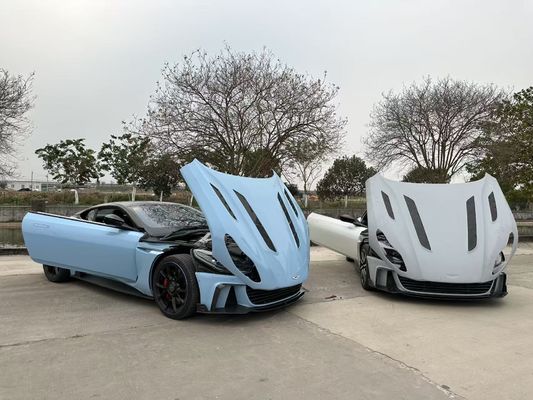 Aston Martin DB11 Fibra de Carbono Kit corpo DB11 estilo mansory dianteiro e traseiro parafuso saia lateral parafuso spoiler capô