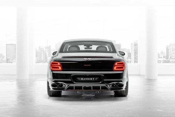 Bentley Flying Spur Corpo de fibra de carbono Kit de atualizações Flying Spur estilo MANSORY difusor de lábio frontal Kit de corpo de capota de spoiler