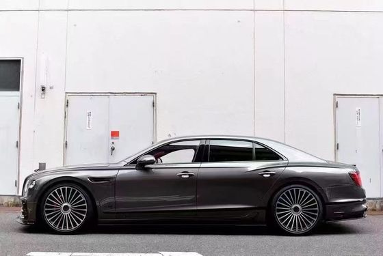Bentley Flying Spur Corpo de fibra de carbono Kit de atualizações Flying Spur estilo MANSORY difusor de lábio frontal Kit de corpo de capota de spoiler
