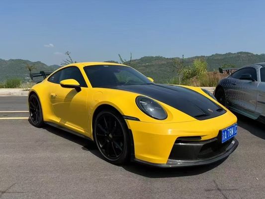 Porsche 992 Carroça de fibra de carbono Kit 992 estilo GT3 traseiro e dianteiro parachoque saia lateral spoiler capô