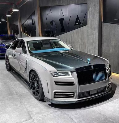 Rolls-Royce Ghost Corpo de fibra de carbono Kit estilo mansory fantasma dianteiro e traseiro parafuso spoilers capô guarda-chuvas
