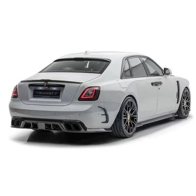 Rolls-Royce Ghost Corpo de fibra de carbono Kit estilo mansory fantasma dianteiro e traseiro parafuso spoilers capô guarda-chuvas