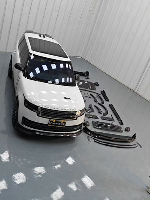 Land Rover Range Rover Kit de corpo de fibra de carbono Range Rover Upgraded Mansory estilo difusor de lábio frontal Spoiler capô roda arco saia lateral