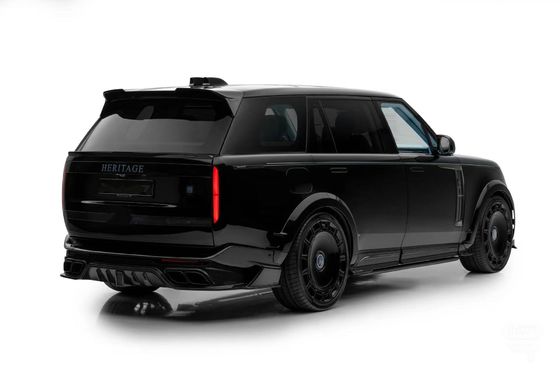 Land Rover Range Rover Kit de corpo de fibra de carbono Range Rover Upgraded Mansory estilo difusor de lábio frontal Spoiler capô roda arco saia lateral