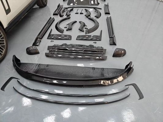 Land Rover Range Rover Kit de corpo de fibra de carbono Range Rover Upgraded Mansory estilo difusor de lábio frontal Spoiler capô roda arco saia lateral