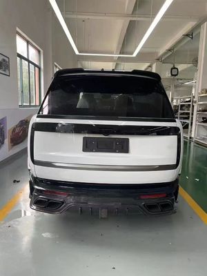 Land Rover Range Rover Kit de corpo de fibra de carbono Range Rover Upgraded Mansory estilo difusor de lábio frontal Spoiler capô roda arco saia lateral