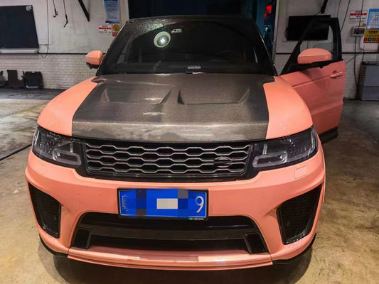 Novo produto Capô de fibra de carbono para Range Rover Sport para Range Rover Sport Capô estilo SVR