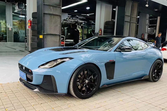 Para o Jaguar F-Type Body Kit Fibra de Carbono e FPR F-Type Upgraded SVR Style Front Bumper Body Kit