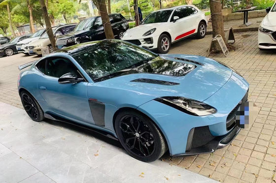 Para o Jaguar F-Type Body Kit Fibra de Carbono e FPR F-Type Upgraded SVR Style Front Bumper Body Kit
