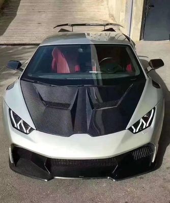 Para o Lamborghini LP580 LP610 EVO Capuz de fibra de carbono LP580 LP610 EVO 1016 Style Capuz do motor de fibra de carbono