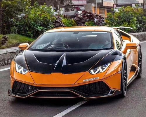 Para o Lamborghini LP580 LP610 EVO Capuz de fibra de carbono LP580 LP610 EVO 1016 Style Capuz do motor de fibra de carbono