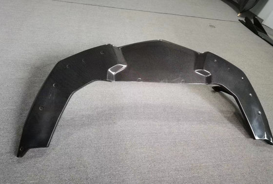 Para Lamborghini LP700 Fibra de Carbono Body Kit LP700 Upgrade VORs Estilo Fibra de Carbono Fronteiro Lips Diffuser Spoiler