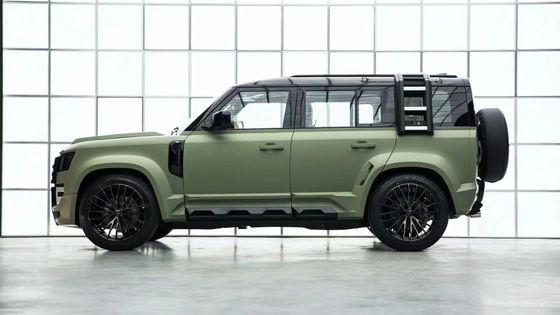 Kit de carroceria de peças de automóveis para Land Rover Defender Defender Upgraded LUMMA Style Front and Rear Bumper Wide-body Kit