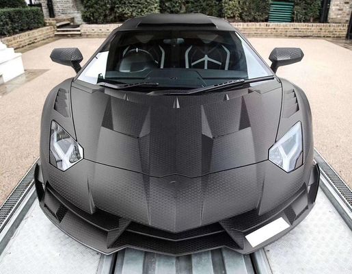 Cobertura de fibra de carbono de alta qualidade Aventador Cobertura de máquina de fibra de carbono LP700 LP720 Cobertura de escotilha do motor