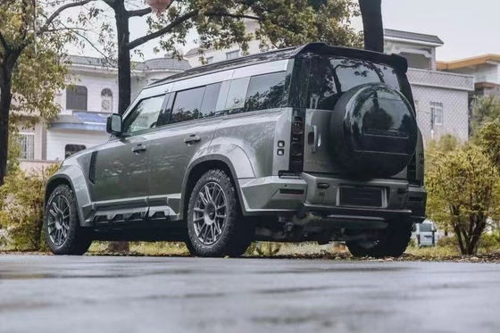 Kit de carroceria de peças de automóveis para Land Rover Defender Defender Upgraded LUMMA Style Front and Rear Bumper Wide-body Kit