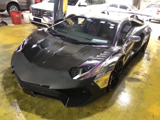 Cobertura de fibra de carbono de alta qualidade Aventador Cobertura de máquina de fibra de carbono LP700 LP720 Cobertura de escotilha do motor
