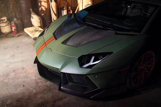 Capô de fibra de carbono de 1016 estilo para Aventador Lp700 LP720 LP750 SV