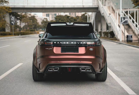 Para Land Rover Velar Fibra de Carbono Kit de Corpo Velar Upgrades LM estilo Frente e traseiro Bumper Spoiler Widebody Kit