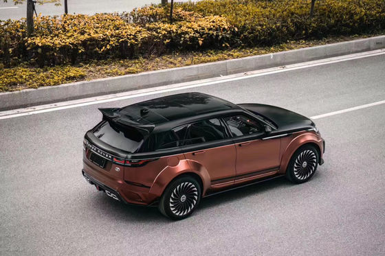 Para Land Rover Velar Fibra de Carbono Kit de Corpo Velar Upgrades LM estilo Frente e traseiro Bumper Spoiler Widebody Kit