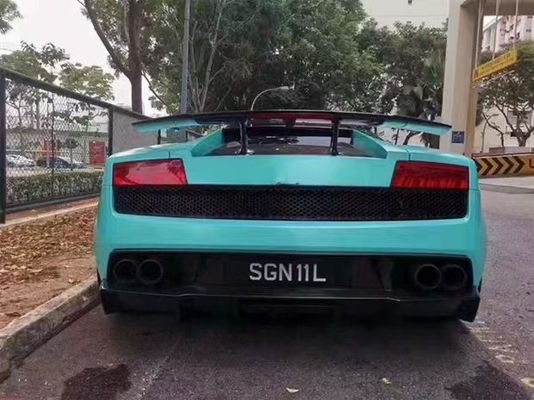 PARA Lamborghini Gallardo LP550 LP560 Kit de carroceria de fibra de carbono LP550 LP560 Upgraded DMC Style Front e Rear Bumper Spoiler Body Kit