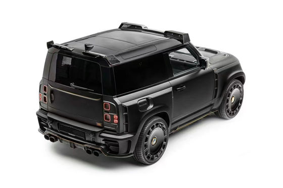 Para Land Rover Defender Kit de corpo de fibra de carbono Defender Upgrades estilo MSY Lips Diffuser Spoiler Kit de fibra de carbono widebody