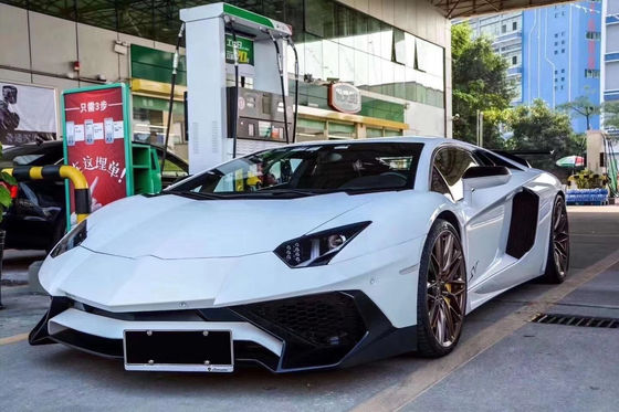 Para Lamborghini Aventador LP700 Fibra de Carbono Kit Aventador Atualizado 740SV Frente e traseiro Bumper Spoilers