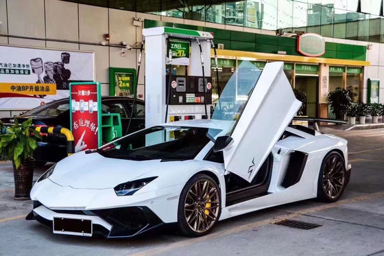 Para Lamborghini Aventador LP700 Fibra de Carbono Kit Aventador Atualizado 740SV Frente e traseiro Bumper Spoilers