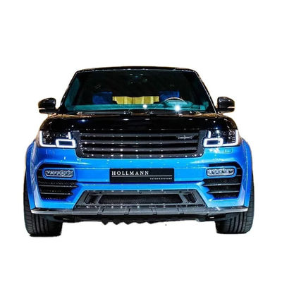 Black Range Rover Body Kits 240mm Fibra de Carbono Widebody Kit 2019-