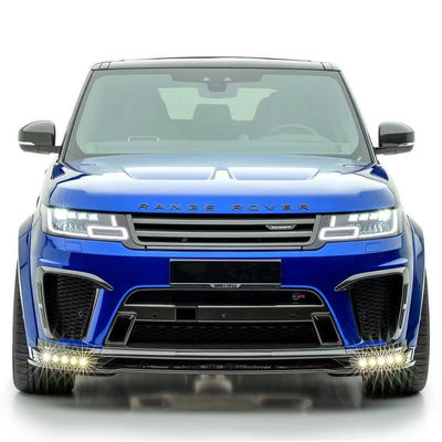 Kit de reposição de reparo Land Rover 2017 - 2019 Spoiler Hood Fibra de Resina