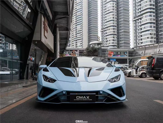 Novo produto Kit de carroceria de fibra de carbono para Lamborghini Huracan EVO Huracan EVO Fibra de carbono Spoiler de difusão da pá frontal