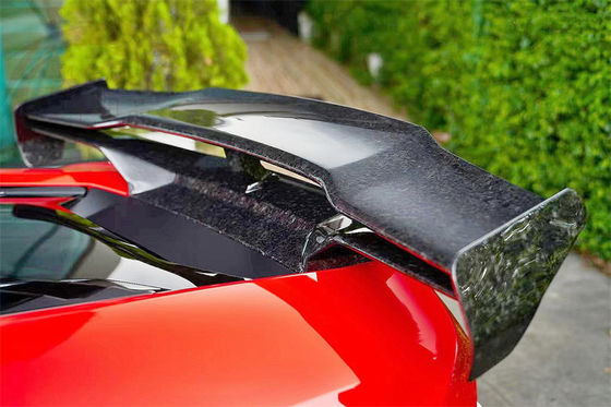 Para Lamborghini LP580 LP610 Kit de corpo de fibra de carbono LP580 LP610 Upgraded VORS Style Carbon Fiber Spoiler Wing