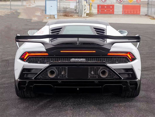 Para Lamborghini LP580 LP610 Kit de corpo de fibra de carbono LP580 LP610 Upgraded VORS Style Carbon Fiber Spoiler Wing