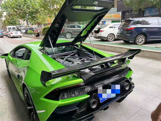 Para Lamborghini LP580 LP610 Kit de corpo de fibra de carbono LP580 LP610 Upgraded VORS Style Carbon Fiber Spoiler Wing