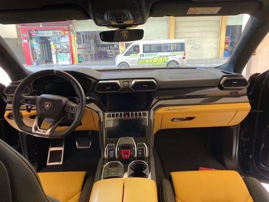 Peças para automóveis Interior de fibra de carbono para Lamborghini Urus Urus Fibra de carbono Superfície central de controle de ar condicionado