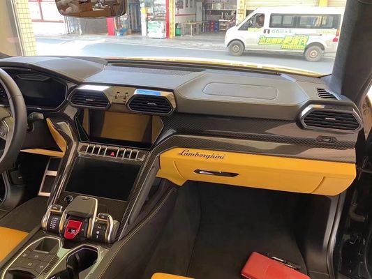Peças para automóveis Interior de fibra de carbono para Lamborghini Urus Urus Fibra de carbono Superfície central de controle de ar condicionado