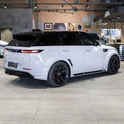 Fibra de carbono Range Rover Sport Body Kit LM Estilo Lobo Frontal Arco da roda do carro